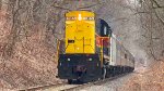 CVSR 365 heads toward Lower Hickory St. in the distance.